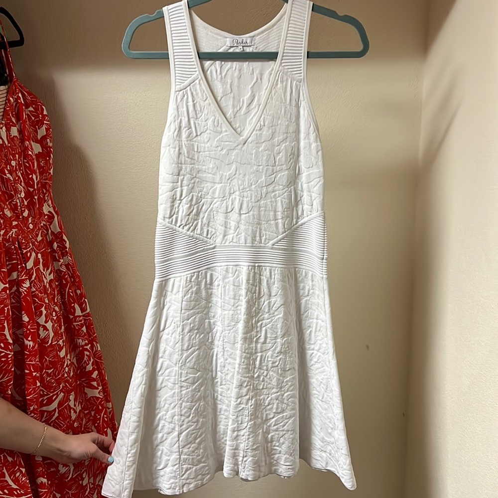 Parker white dress